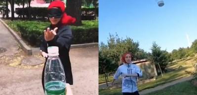 D&uuml;nya Şampiyonlardan 'Bottle Cap Challange' akımına yeni bir boyut!
