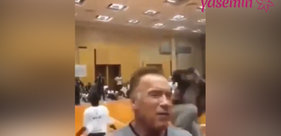 D&uuml;nyaca &uuml;nl&uuml; akt&ouml;r Schwarzenegger'e saldırı!