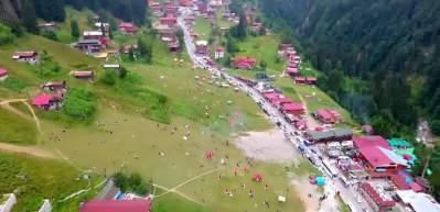 D&uuml;nyaca &uuml;nl&uuml; Ayder Yaylası doğal g&uuml;zelliği korunarak yenileniyor