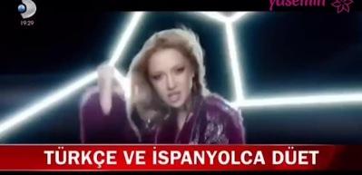 D&uuml;nyaca &uuml;nl&uuml; şarkıcı Enrıque Iglesias ile Ece Se&ccedil;kin d&uuml;et yaptı