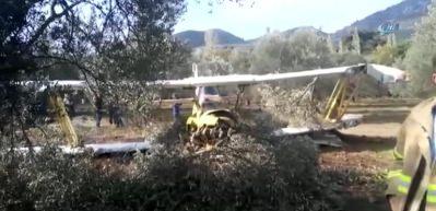 Edremit K&ouml;rfezi'nde ila&ccedil;lama u&ccedil;ağı d&uuml;şt&uuml;!