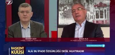 Efkan Ala: Kılı&ccedil;daroğlu'nun kafasındaki apolet sayısı amirallerin omuzlarındakilerden fazla