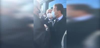 Ekrem İmamoğlu, taksicilerin &uuml;zerine y&uuml;r&uuml;d&uuml;! Skandal g&ouml;r&uuml;nt&uuml;ler!