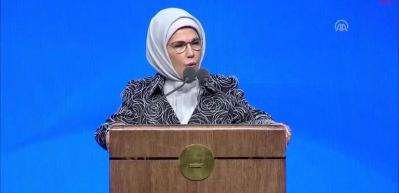 Emine Erdoğan Sıfır atık zirvesine katıldı
