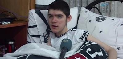 En b&uuml;y&uuml;k hayali Beşiktaşlı futbolcularla tanışmak