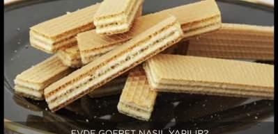 En kolay gofret nasıl yapılır?