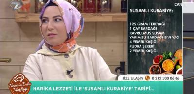 En kolay susamlı kurabiye nasıl yapılır? 