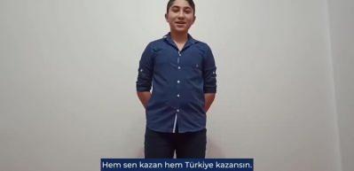 Bakan paylaştı! &Ccedil;ocuklar tek tek anlattı