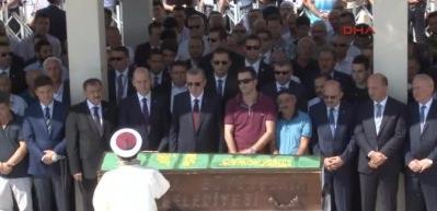 Erdoğan hafız Kadir Temel'in cenaze namazına katıldı