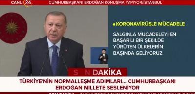 Erdoğan kararları tek tek a&ccedil;ıkladı! Seyahat kısıtı, plajlar, 65 ve 20 yaş...