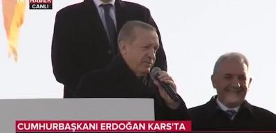 Erdoğan, Kars'ta sinyali verdi! İndirim geliyor...