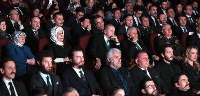 Erdoğan, Kut'&uuml;l Amare dizisinin tanıtımına katıldı