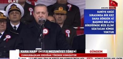 Erdoğan: Ordumuz en b&uuml;y&uuml;k g&uuml;ven kaynağımızdır