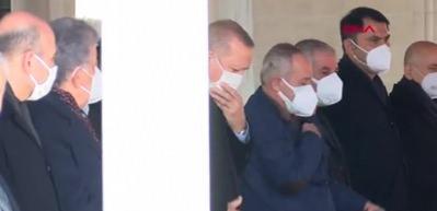 Erdoğan programını yarıda kesip katıldı! Nazırlı toprağa verildi