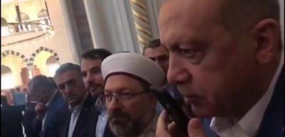Erdoğan telefona sarıldı tek tek tebrik etti