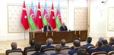 Erdoğan ve Aliyev'den ortak a&ccedil;ıklama