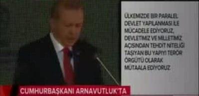 Erdoğan'ın konuşmasında g&uuml;ld&uuml;ren anlar