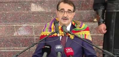 Bakan D&ouml;nmez: Ertuğrul Gazi FSRU Gemisi doğal gaz arz g&uuml;venliğimize &ouml;nemli bir esneklik kazandıracak
