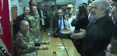 Esat Kabaklı Başkan Erdoğan'la sohbeti