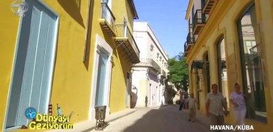 Eski Havana'nın tarih kokan sokakları ve caddeleri 