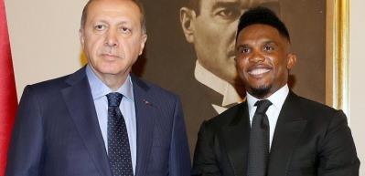 Eto'o: En b&uuml;y&uuml;k hayalim Cumhurbaşkanı ile...