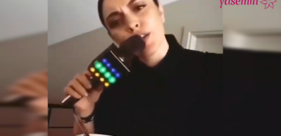 Ezgi Mola'dan Ebru G&uuml;ndeş taklidi