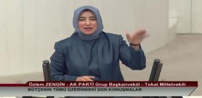AK Partili &Ouml;zlem Zengin'den CHP masalarını susturan s&ouml;zler