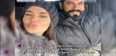 Fahriye Evcen oğlu Karan'la rekora koştu!