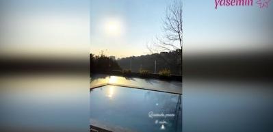 Fahriye Evcen tatil ka&ccedil;amağını paylaştı!