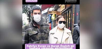 Fahriye Evcen ve Burak &Ouml;z&ccedil;ivit'ten kafa karıştıran mont!