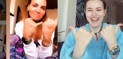 Fahriye Evcen'in parmak dansı meydanına Ebru Akel'den yanıt!