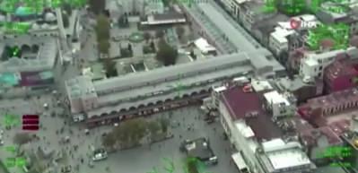 Fatih&rsquo;te 22 iş yerine helikopterli baskın