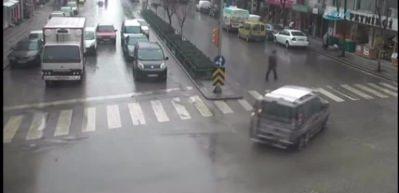 Feci kazalar kamerada !