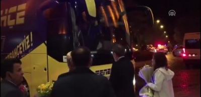 Fenerbah&ccedil;e kafilesi Alanya'da