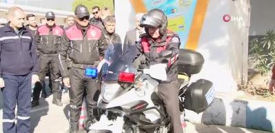 Fethi Sekin'in motosikleti hi&ccedil; kullanılmıyordu, ilk kez t&ouml;rene getirildi