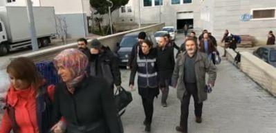 FET&Ouml;'den g&ouml;zaltına alınan 23 &ouml;ğretmen adliyeye sevk edildi