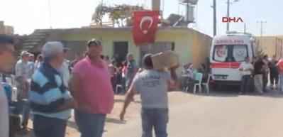  Fırat Kalkanı şehidinin ateşi Silifke'ye d&uuml;şt&uuml;