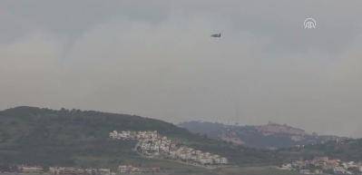 Fo&ccedil;a'da makilik alanda yangın