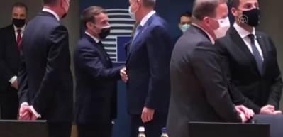 Fransa Cumhurbaşkanı Macron Covid-19'a AB Liderler zirvesinde yakalanmış olabilir