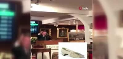 Fransa Krali&ccedil;esi Antoinette&rsquo;in ayakkabısı 43 bin 750 euroya satıldı