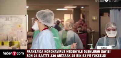 Fransa'da koronavir&uuml;s nedeniyle &ouml;lenlerin sayısı 330 arttı