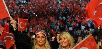 Fransa'da Recep Tayyip Erdoğan coşkusu