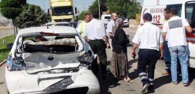 Freni patlayan tanker dehşet sa&ccedil;tı
