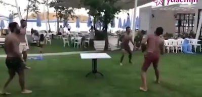 Futbolcu Arda Turan'dan g&ouml;bek şov!