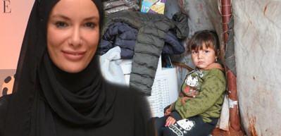 Gamze Zeynep &Ouml;z&ccedil;elik'ten sel vurmuş 50 bin m&uuml;lteciye yardım