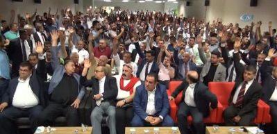 Gazintepspor kongresinde olay &ccedil;ıktı