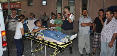 &Uuml;zerlerine motosikletten ateş edildi: 6 yaralı