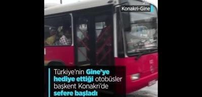 Gine'de toplu taşıma T&uuml;rkiye'ye emanet