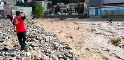 Giresun&rsquo;daki felaket havadan g&ouml;r&uuml;nt&uuml;lendi