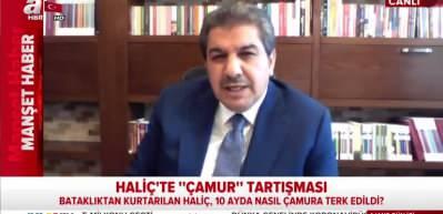 G&ouml;ksu'dan İBB'ye Hali&ccedil; cevabı: Yine bizim kurduğumuz tesis o sizin pisliğinizi temizleyecek